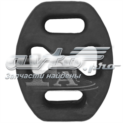 41013 Metalcaucho Coxim de fixação do silenciador