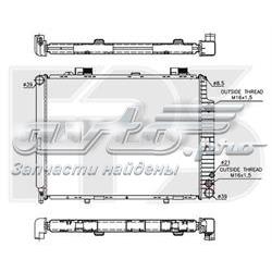 Radiador de esfriamento de motor Mercedes 2105007103