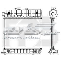 Radiador de esfriamento de motor A2025006003 Mercedes