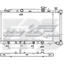 Compre 613TYA258 TYC Radiador de esfriamento de motor