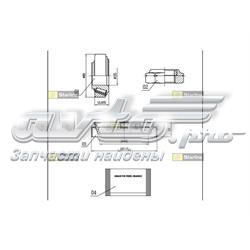Rolamento de cubo dianteiro para Ford Sierra GBC
