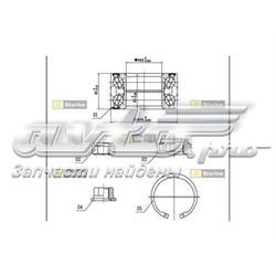 LO03455 Starline Rolamento de cubo dianteiro