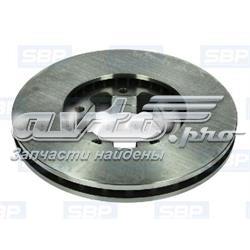 DI161C Japan Parts Disco do freio dianteiro