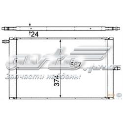 PCC500380 Land Rover Radiador de esfriamento de motor adicional