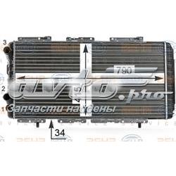 Radiador de esfriamento de motor Peugeot/Citroen 71749746 preço, a partir de 120,88 USD