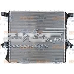 Radiador de esfriamento de motor 2H0121253A VAG