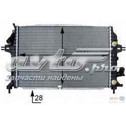 Radiador de esfriamento de motor Opel 13171429 preço, a partir de 133,91 USD
