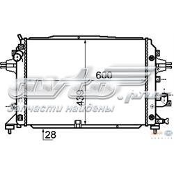 Radiador de esfriamento de motor 13171429 Opel