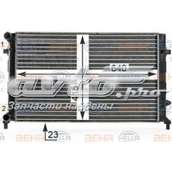 Radiador de esfriamento de motor 1K0121251F VAG