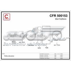 500153 Caffaro Rolo parasita da correia de transmissão