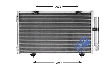 8845005010 Toyota Radiador de aparelho de ar condicionado