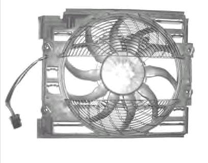 Difusor do radiador de aparelho de ar condicionado, montado com roda de aletas e o motor BMW 64548380780 preço, a partir de 162,55 USD