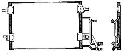 Radiador de aparelho de ar condicionado Mahle Original AC352000S preço, a partir de 40,86 USD
