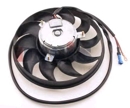 4A0959455 VAG Ventilador elétrico de esfriamento montado (motor + roda de aletas)