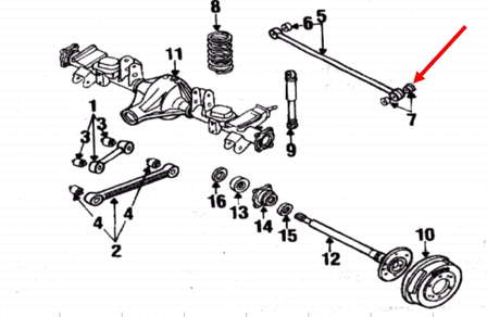 55742F2700 Nissan/Infiniti Bloco silencioso da barra Panhard (de suspensão traseira)