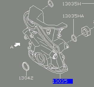 Tampa de motor dianteira Nissan/Infiniti 135005M00A preço, a partir de 189,00 USD