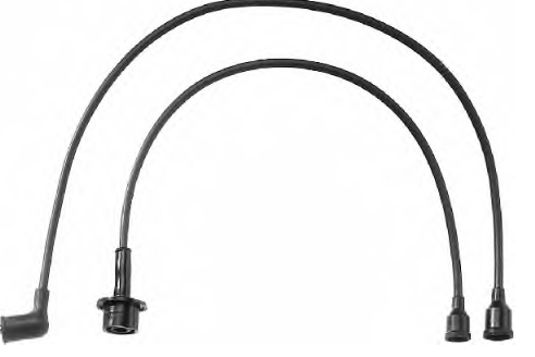Fios de alta voltagem, kit 9091921342 Toyota