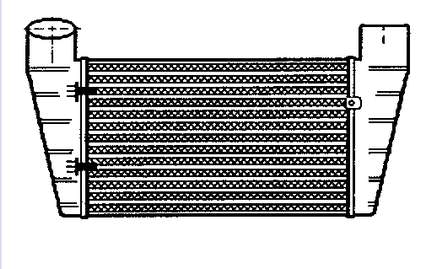 058145805A VAG Radiador de intercooler