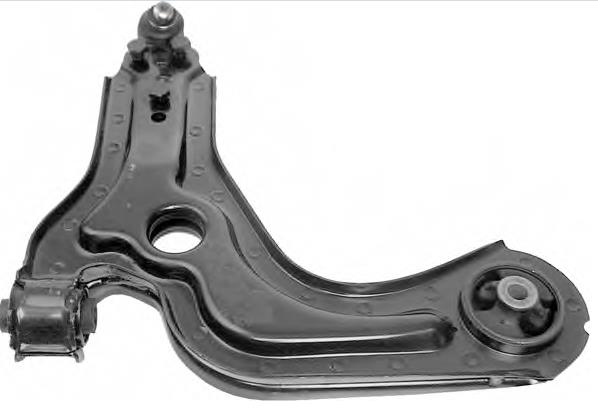 1021219 Ford Braço oscilante inferior direito de suspensão dianteira