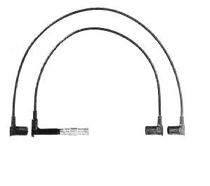 ZEF597 Beru Fios de alta voltagem, kit