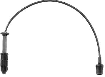 ZEF988 Beru Fios de alta voltagem, kit