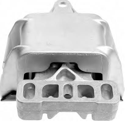 1J0199555AJ VAG Coxim (suporte) esquerdo de motor
