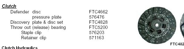 Kit de embraiagem (3 peças) Land Rover Range Rover preço, a partir de 237,78 USD
