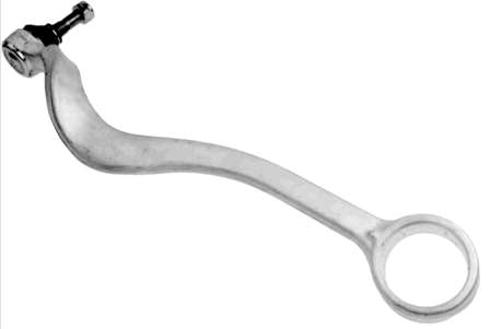 31121141718 BMW Braço oscilante superior direito de suspensão dianteira