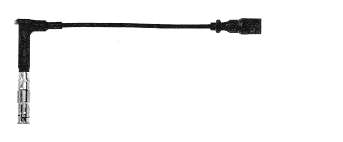 ENT910184 Engitech Fios de alta voltagem, kit