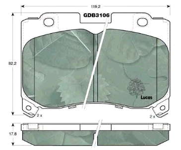 Compre 8DB355016921 HELLA Sapatas do freio dianteiras de disco