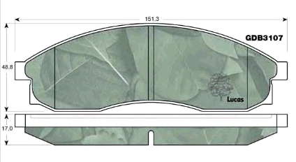 Sapatas do freio dianteiras de disco Mapco 6889 preço, a partir de 23,80 USD