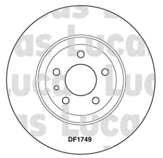 46445006 Fiat/Alfa/Lancia Disco do freio dianteiro