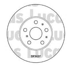 Compre DI234C Japan Parts Disco do freio dianteiro