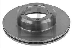 LR017952 Land Rover Disco do freio dianteiro