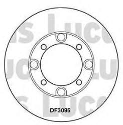 MB618734 Mitsubishi Disco do freio dianteiro