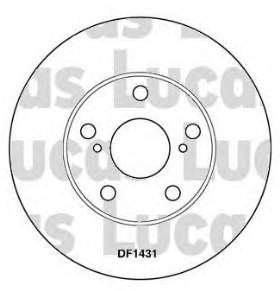 4351233042 Toyota Disco do freio dianteiro