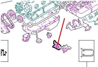 52058929AB Chrysler Coxim (suporte) esquerdo de motor