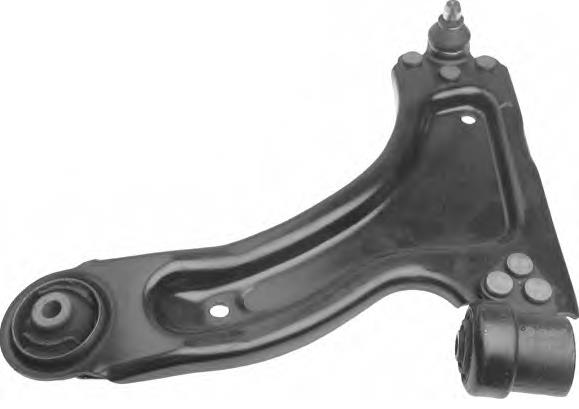352041 Opel Braço oscilante inferior esquerdo de suspensão dianteira