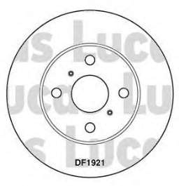 Disco do freio dianteiro para Toyota Tercel AL25