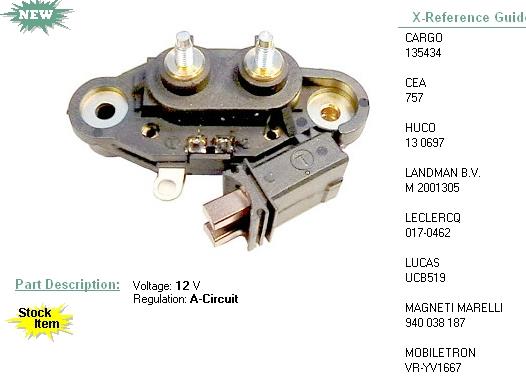 Relê-regulador do gerador (relê de carregamento) Huco 130698 preço, a partir de 34,22 USD