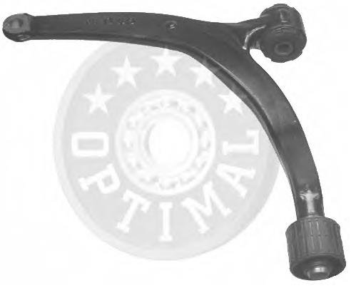 3520K6 Peugeot/Citroen Braço oscilante inferior esquerdo de suspensão dianteira