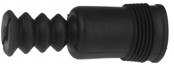 Compre 02345 Metalcaucho Pára-choque (grade de proteção) de amortecedor dianteiro + bota de proteção