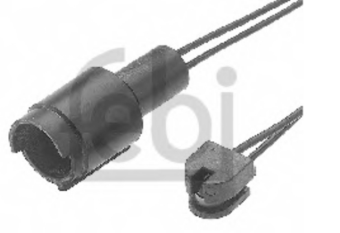 34351179820 BMW Sensor traseiro de desgaste das sapatas do freio