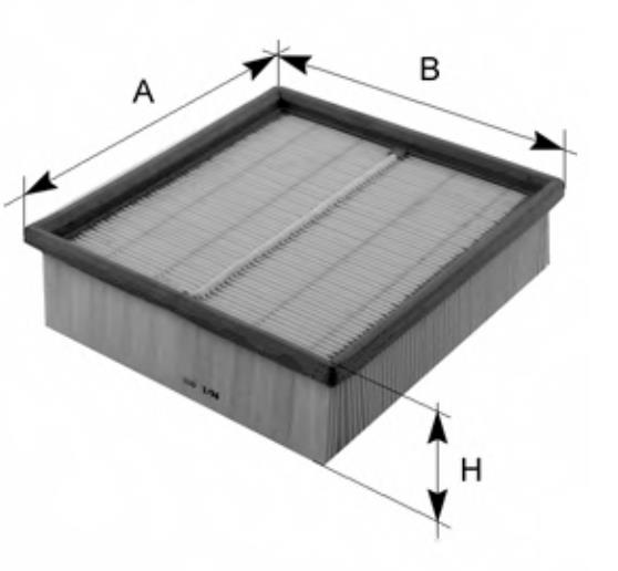 1072246 Ford Filtro de ar