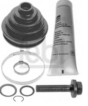 4A0498203A VAG Bota de proteção externa de junta homocinética do semieixo dianteiro