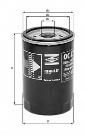 7423658103 Renault (RVI) Filtro de óleo