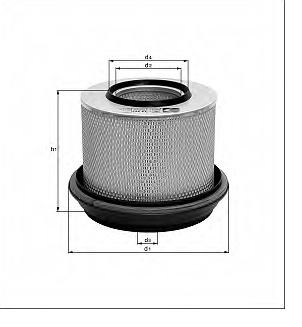 Compre LX80 Mahle Original Filtro de ar