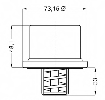 8149182 Volvo Termostato