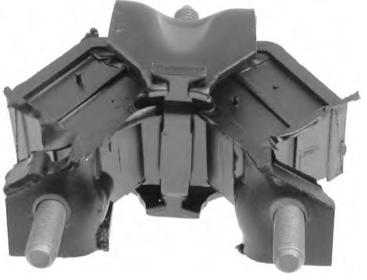 Coxim (suporte) direito dianteiro de motor 02953 Metalcaucho