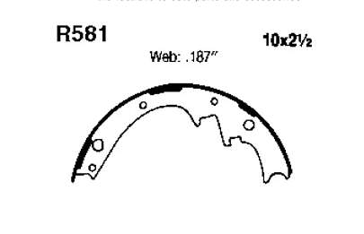 Compre S24554 Brembo Sapatas do freio traseiras de tambor